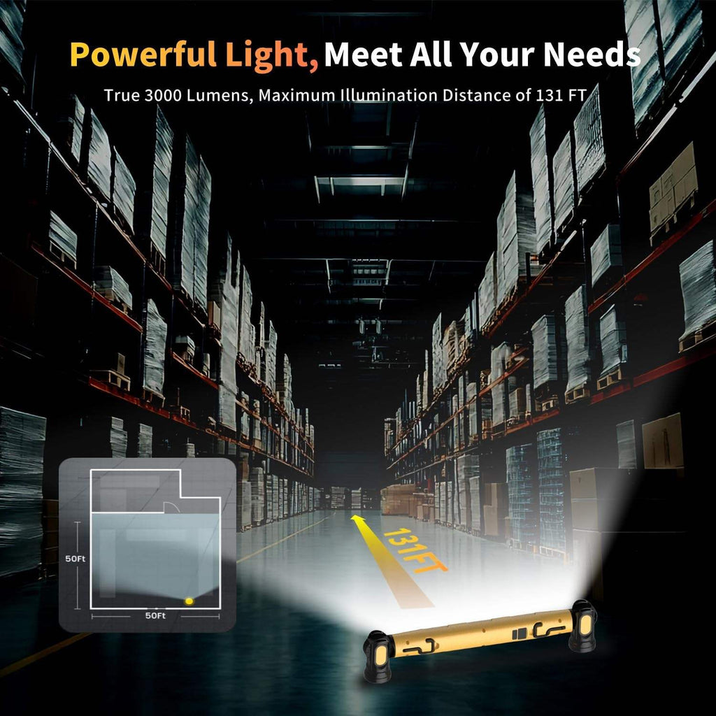Multifunctional Magnetic Flashlight Rod