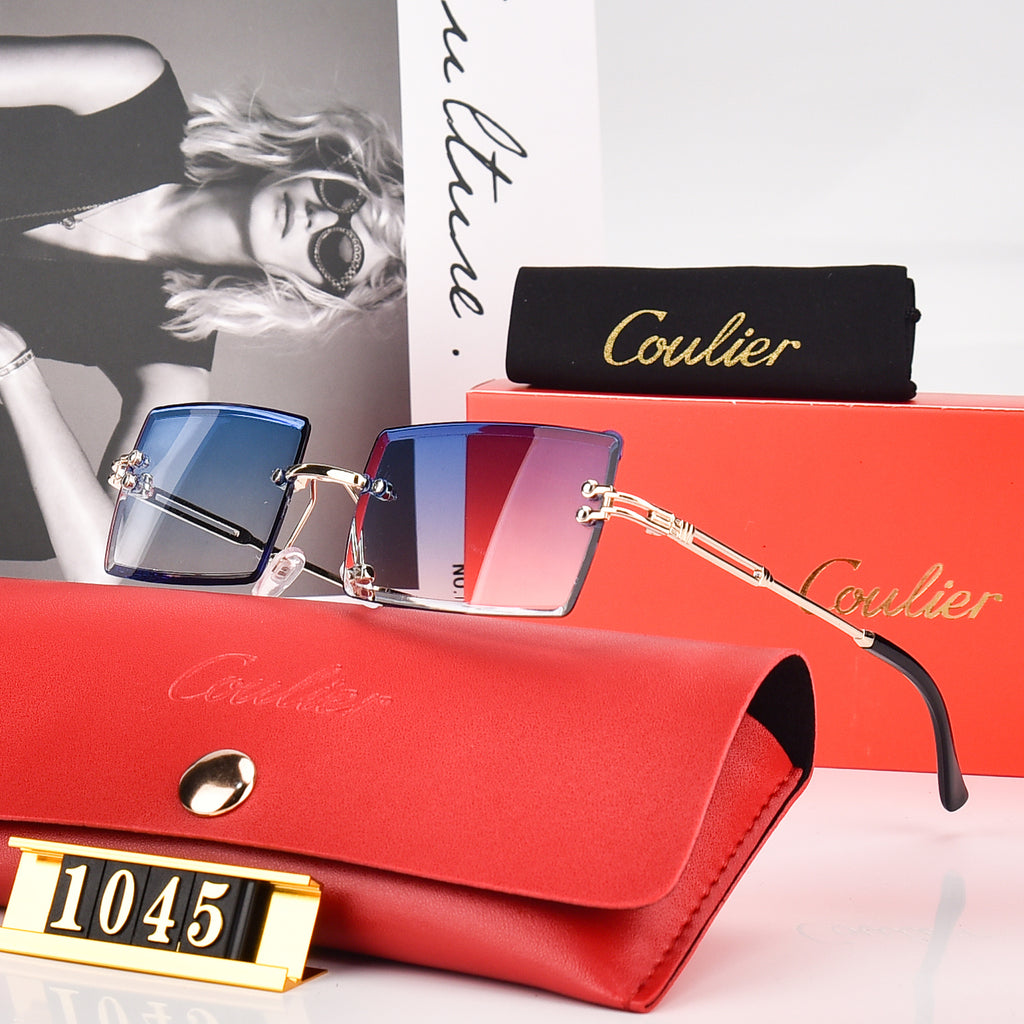 Rimless Unisex Sunglasses