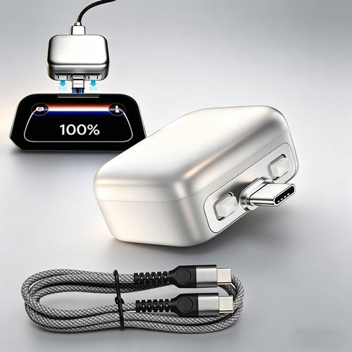 AI Smart USB-C Fast Charger with Auto-Disconnect