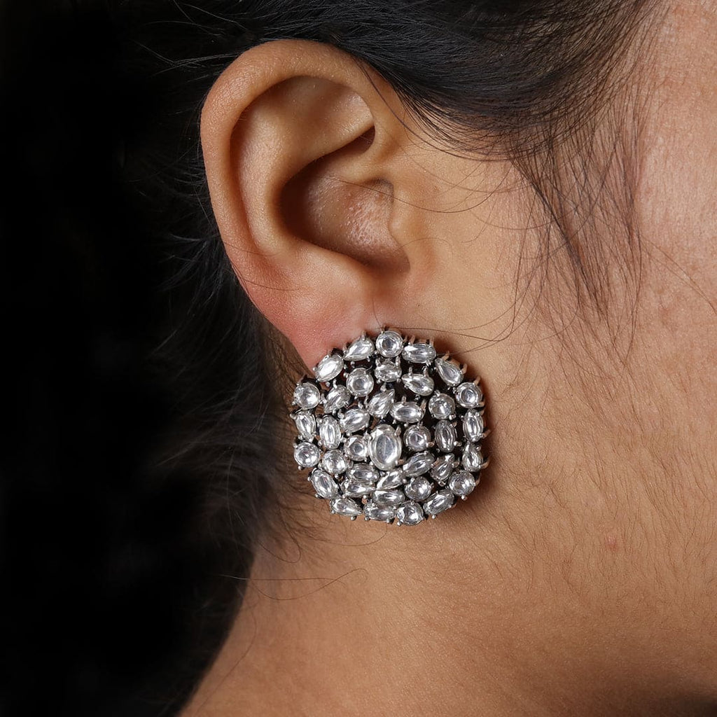 Victorian Moissanite Studs