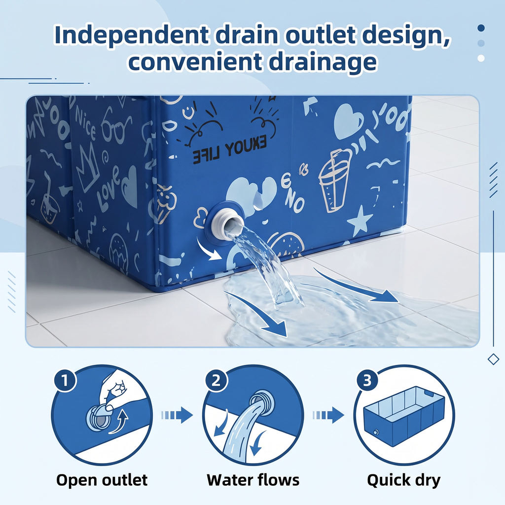 Foldable Baby Bathtub