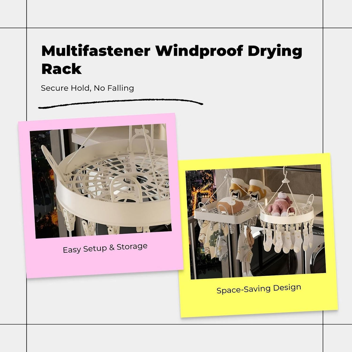 Multifunction Clothes Drying Rack/Hanger