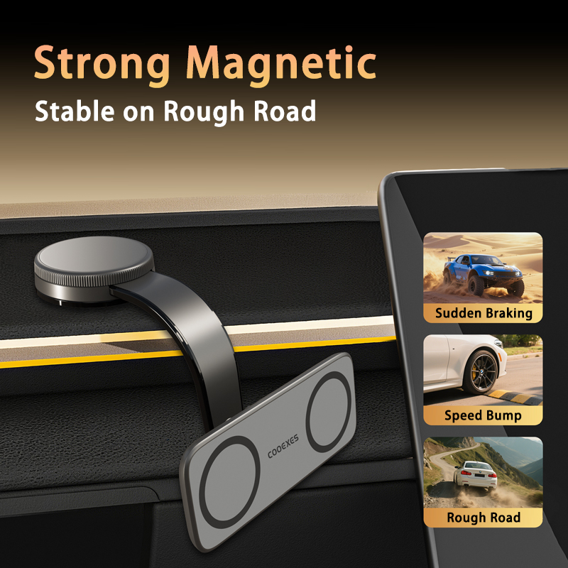 360 Rotate Dual Magsafe Car Phone Holder