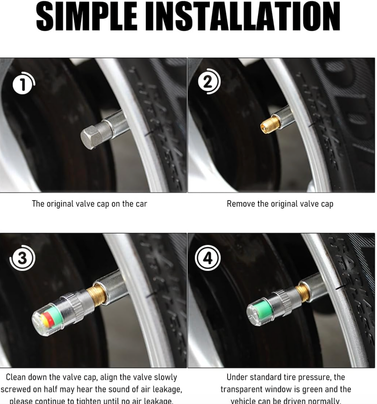 Universal Auto Tire Pressure Monitor