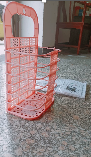 Wall-Mounted Storage Basket