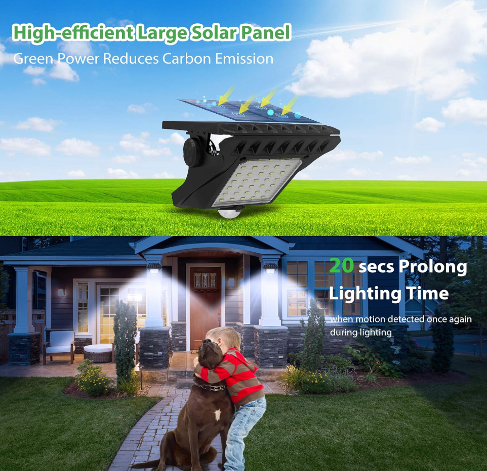 Solar Clip Camping Light