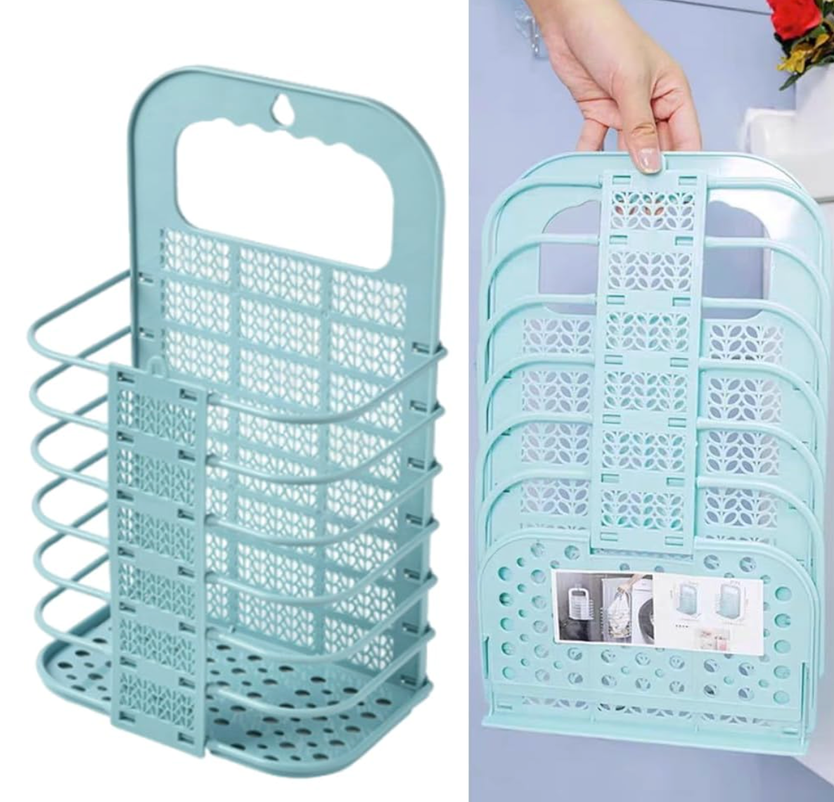 Wall-Mounted Storage Basket