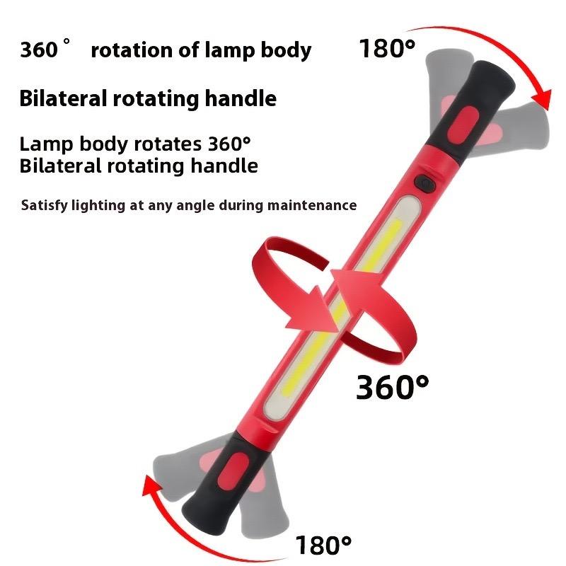 Multifunctional Magnetic Flashlight Rod
