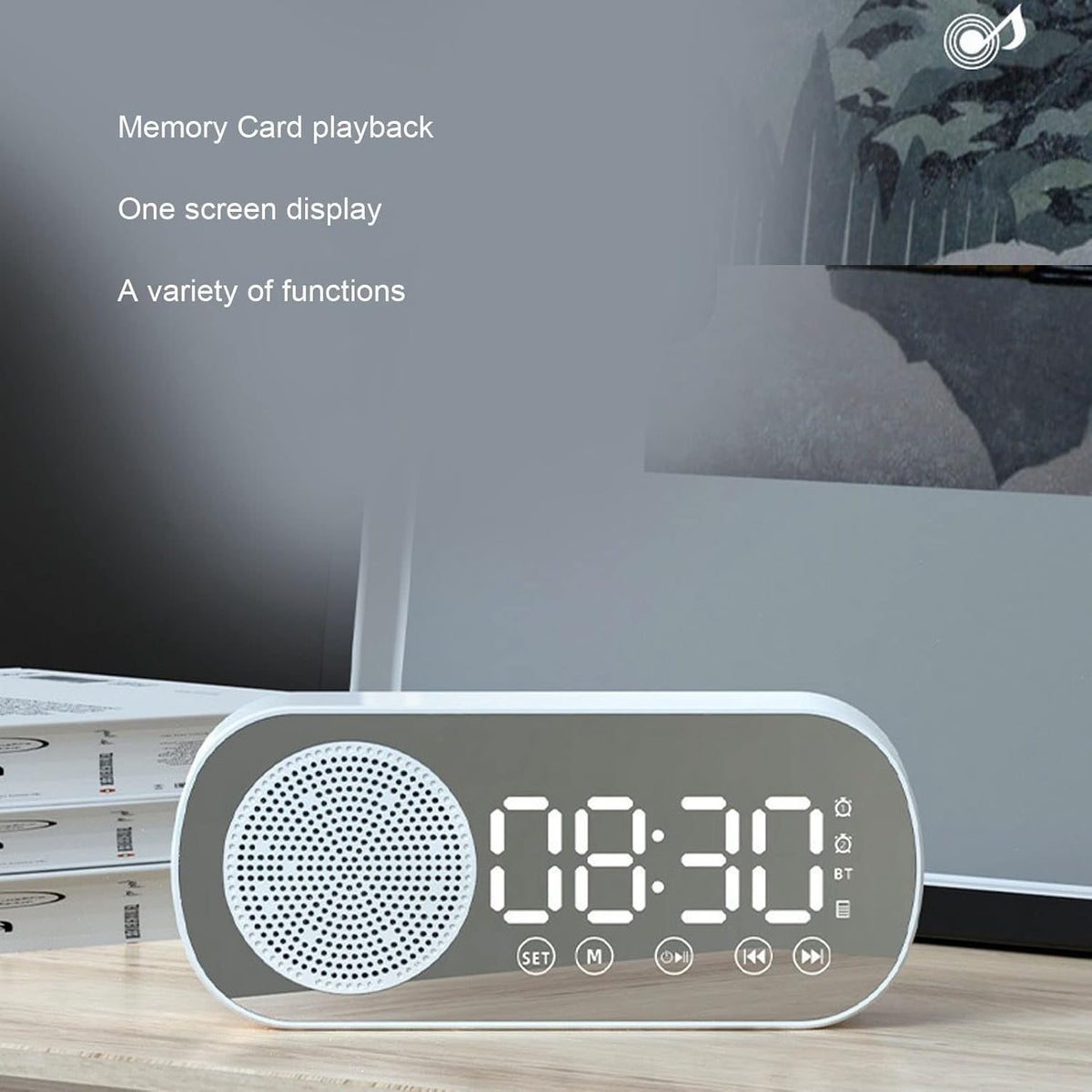 Bluetooth Music Digital Alarm Clock