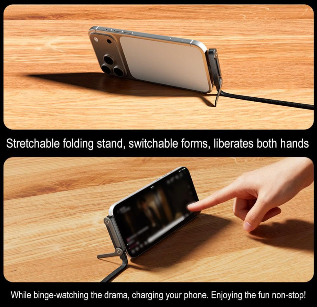 Folding Stand Charging Cable
