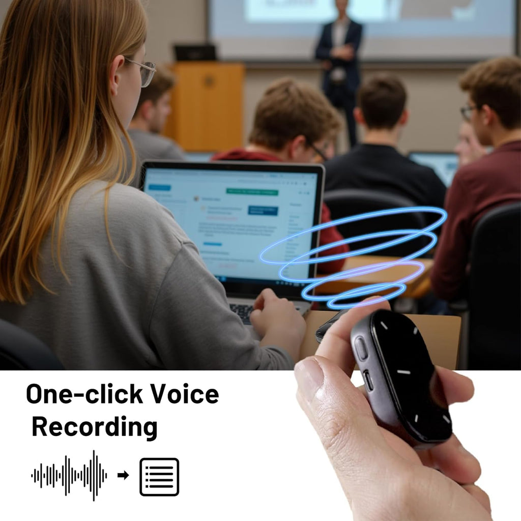 Wireless AI Mouse with Smart Recording