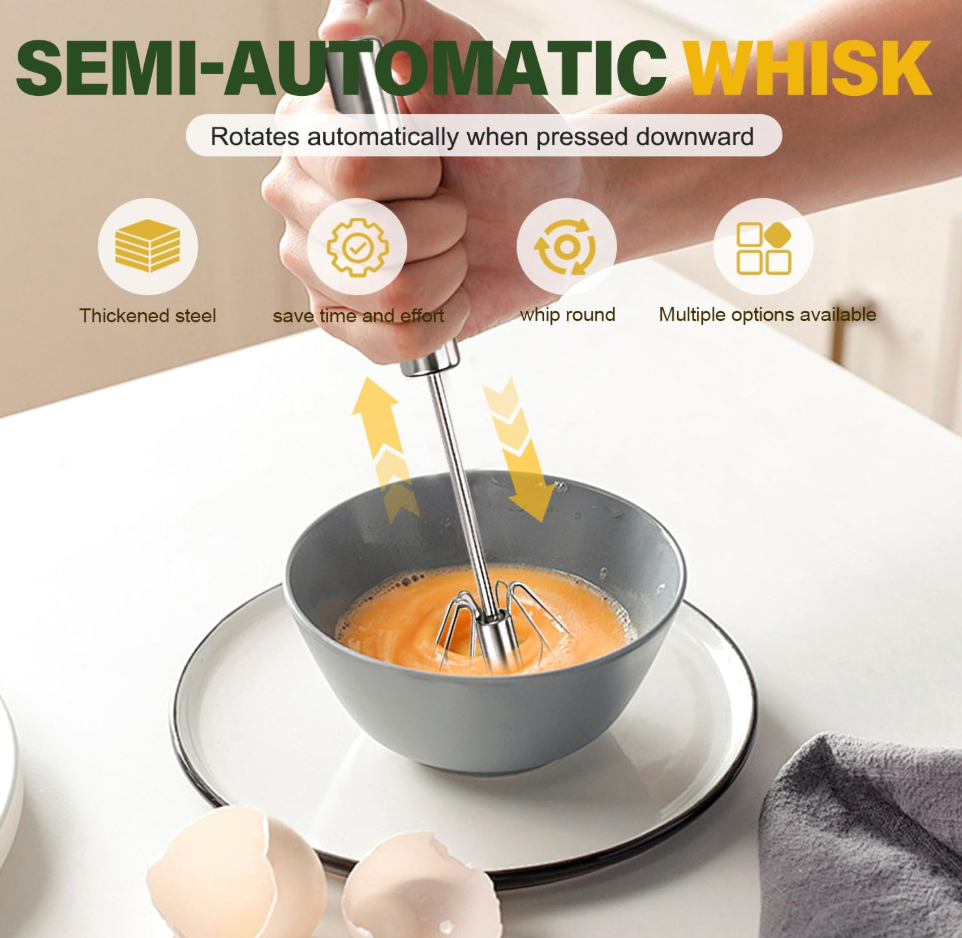 Semi-Automatic Hand Push Whisker