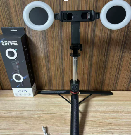 Selfie Stick Tripod with Light