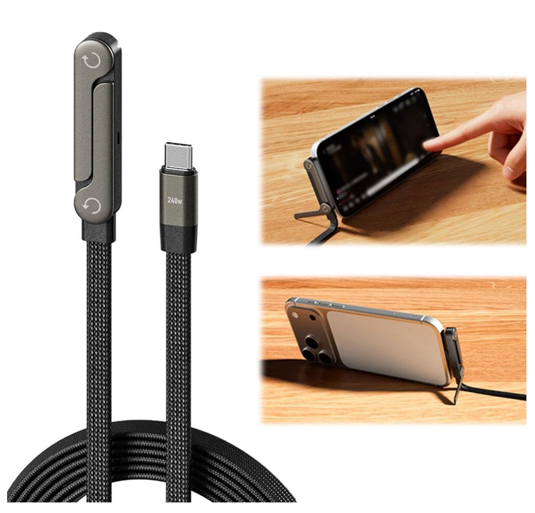 Folding Stand Charging Cable