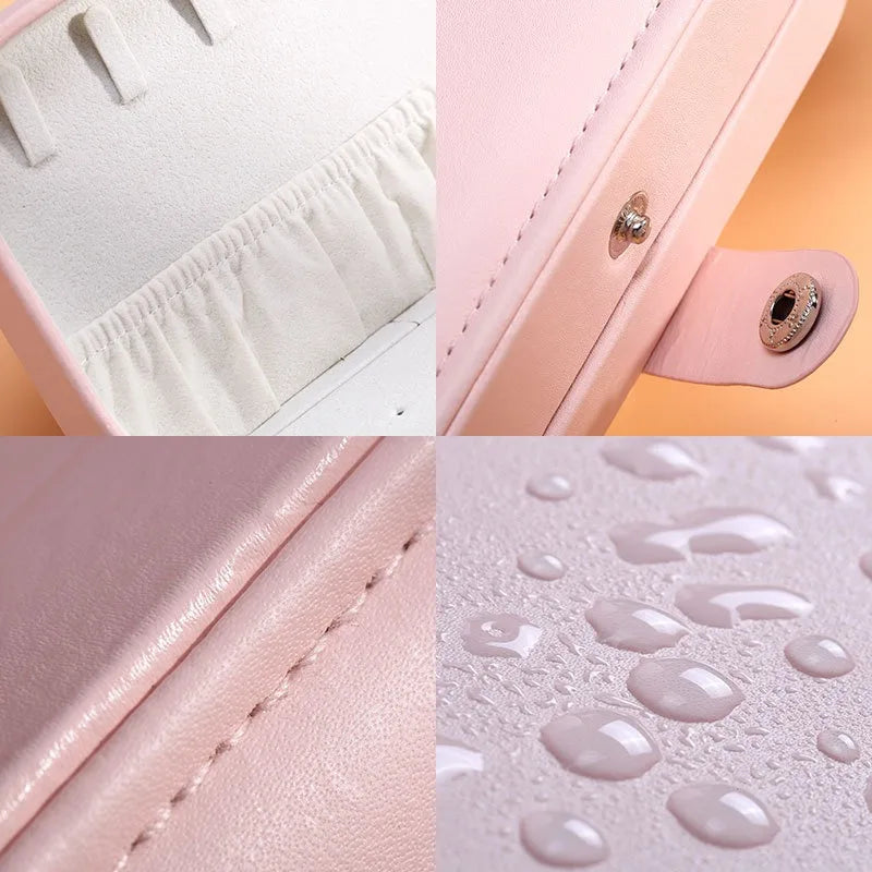 Double Layer Travel Jewelry Storage Box