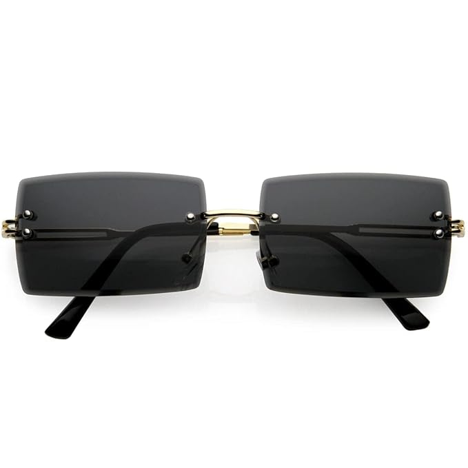Rimless Unisex Sunglasses