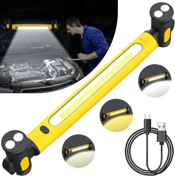 Multifunctional Magnetic Flashlight Rod