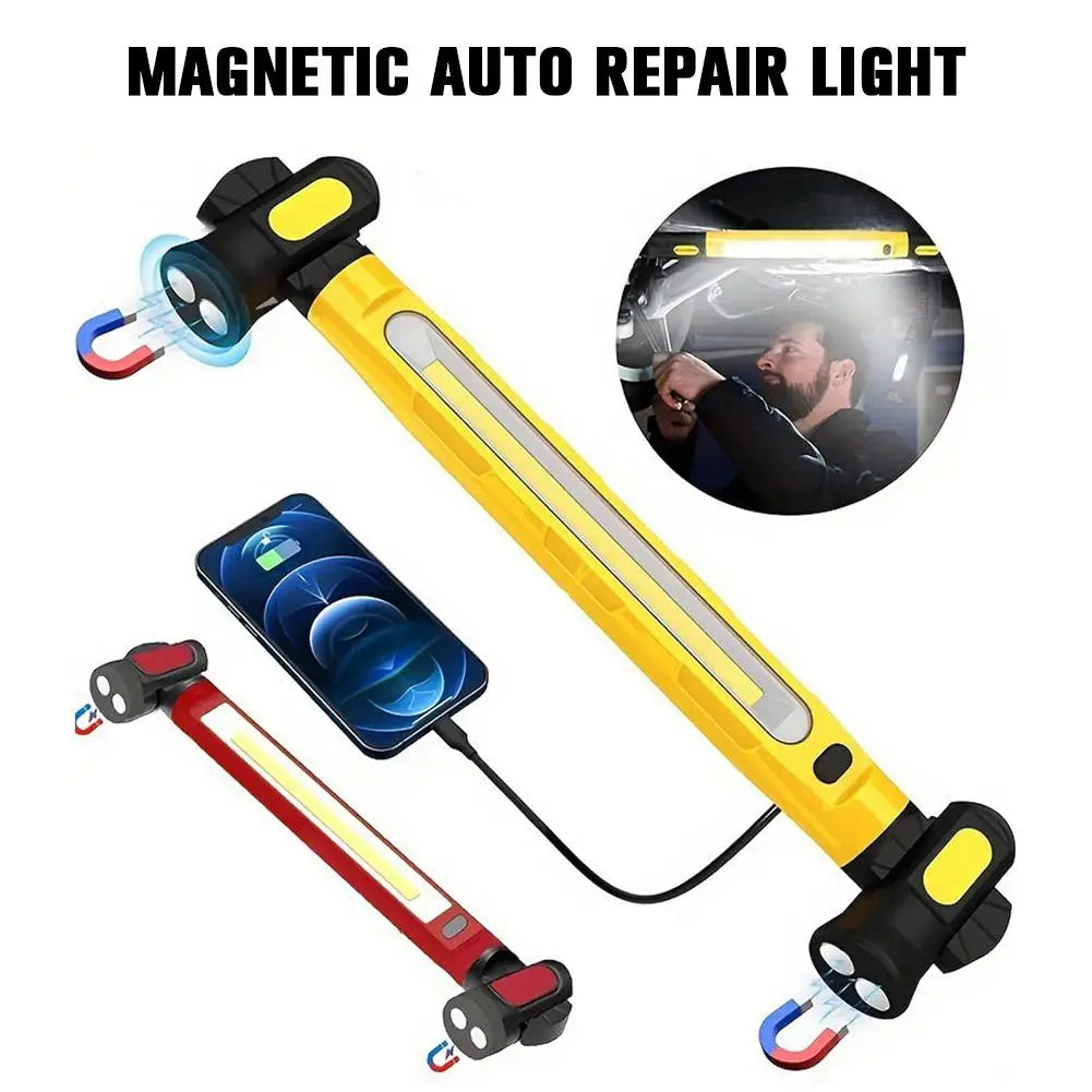 Multifunctional Magnetic Flashlight Rod