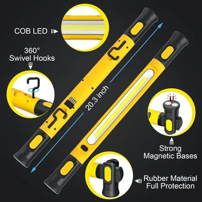 Multifunctional Magnetic Flashlight Rod