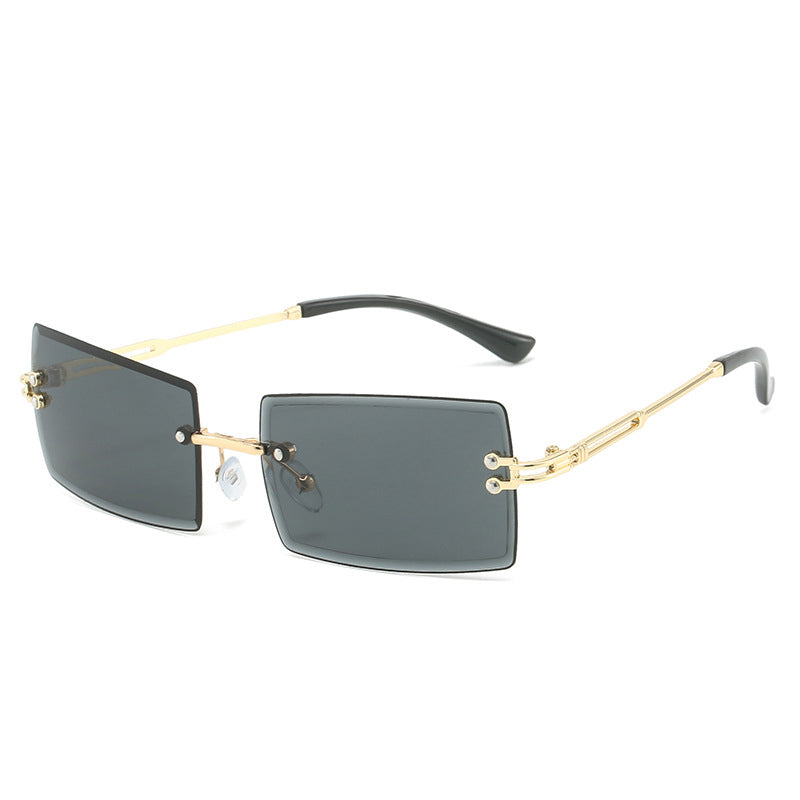 Rimless Unisex Sunglasses