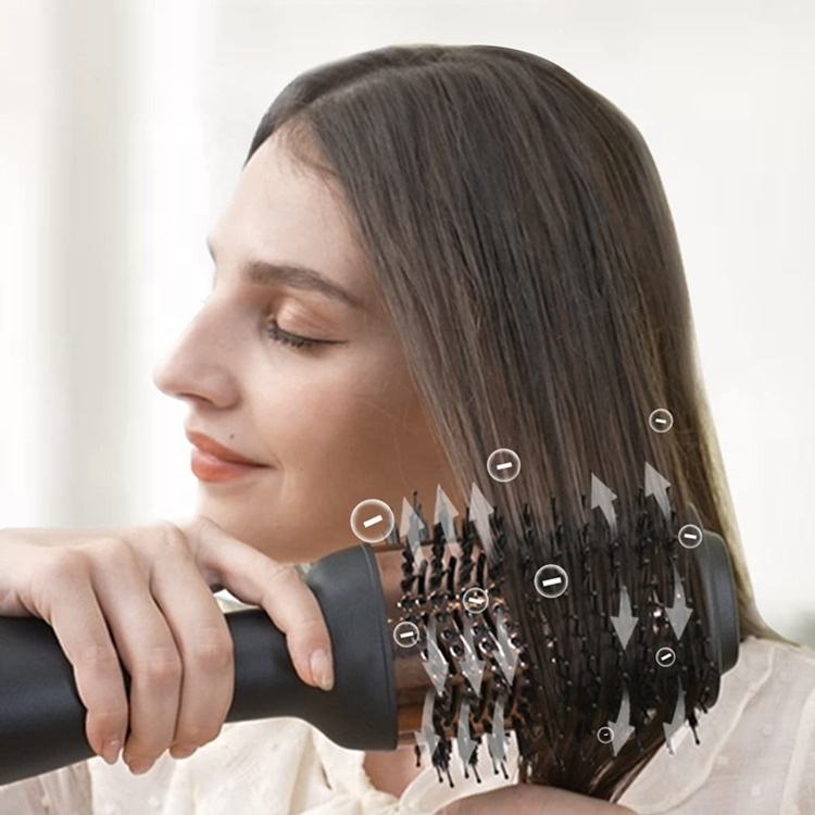Electric Hot Air Hair Dryer Brush & Volumizer
