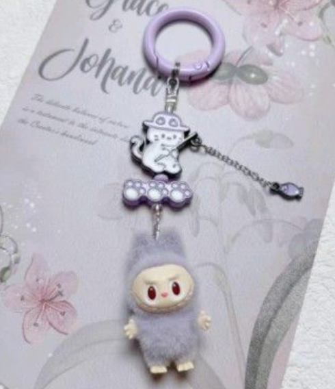 Mystery Mini Labubu Keychain (Pack Of 2)