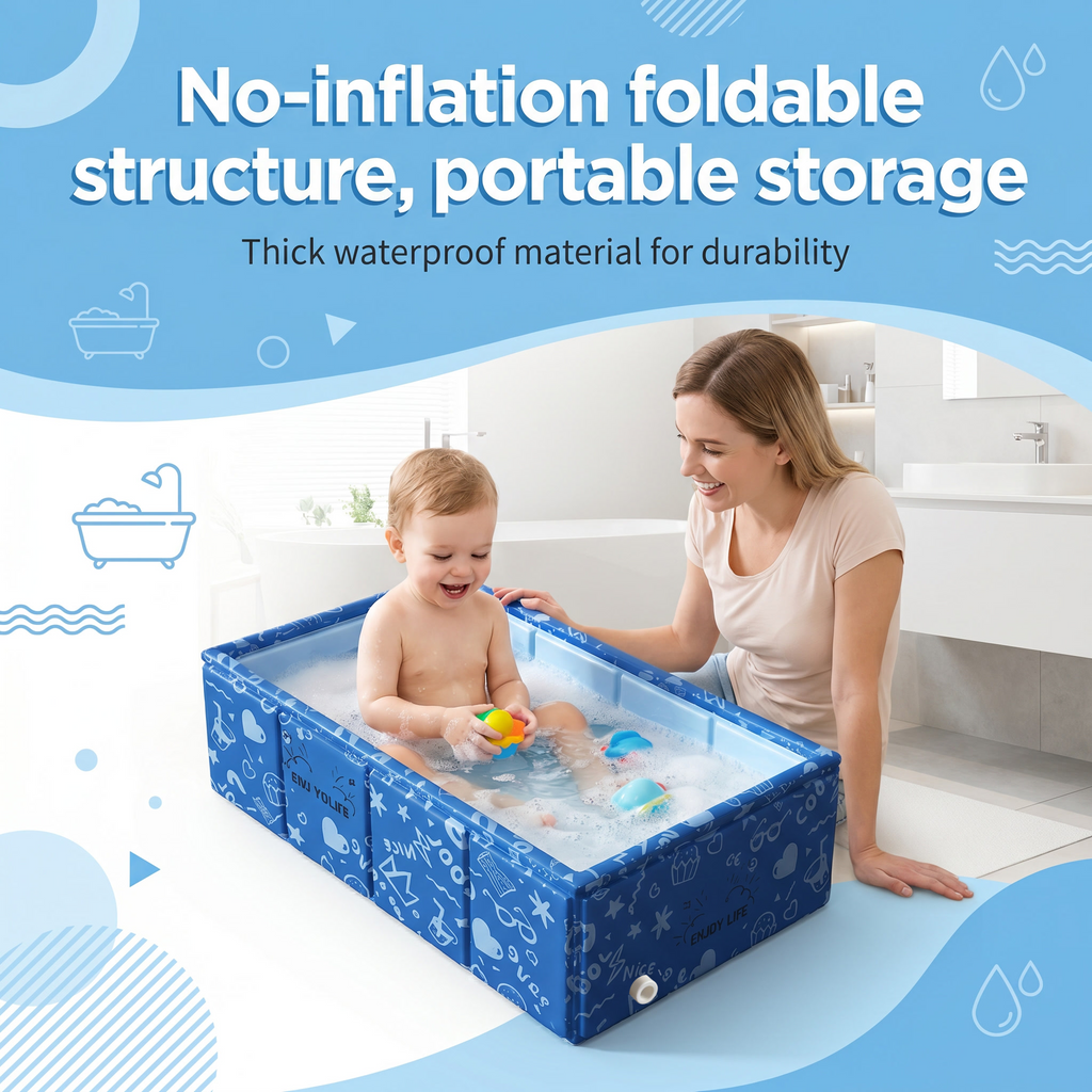 Foldable Baby Bathtub