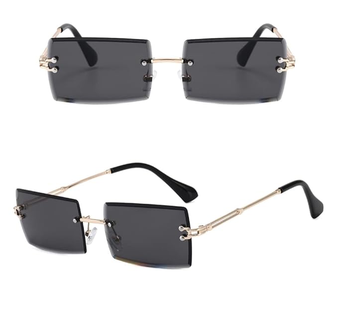 Rimless Unisex Sunglasses