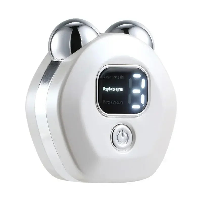Portable Face Massager with Digital Display